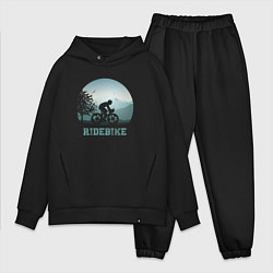 Мужской костюм оверсайз RideBike, цвет: черный