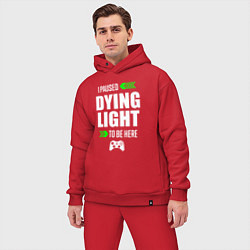Мужской костюм оверсайз Dying Light I Paused, цвет: красный — фото 2