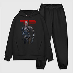 Мужской костюм оверсайз Terminator 2 - T800, цвет: черный