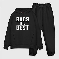 Мужской костюм оверсайз ВАСЯ THE BEST!, цвет: черный