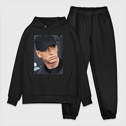Мужской костюм оверсайз Eminem фото, цвет: черный
