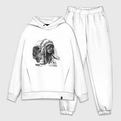 Мужской костюм оверсайз Chief of the Indian tribe