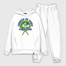 Мужской костюм оверсайз Cordao de ouro Capoeira flag of Brazil