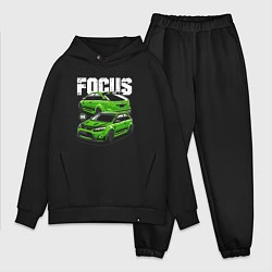 Мужской костюм оверсайз Ford Focus art, цвет: черный
