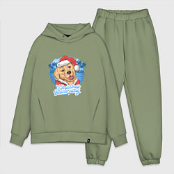 Мужской костюм оверсайз Christmas beach party