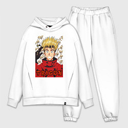 Мужской костюм оверсайз Trigun - Vash, цвет: белый