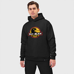 Мужской костюм оверсайз Pac-man game, цвет: черный — фото 2