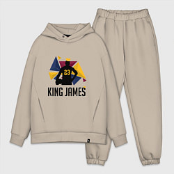 Мужской костюм оверсайз King James 23