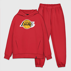 Мужской костюм оверсайз Kobe Bryant laking, цвет: красный