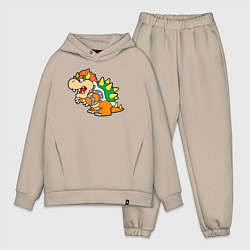 Мужской костюм оверсайз Bowser drawing