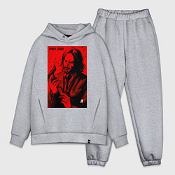 Мужской костюм оверсайз John Wick Baba Yaga art, цвет: меланж