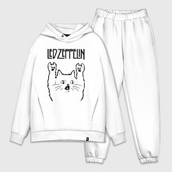 Мужской костюм оверсайз Led Zeppelin - rock cat