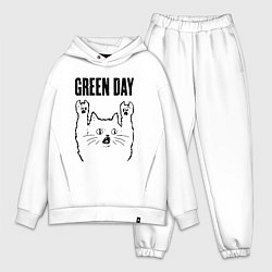 Мужской костюм оверсайз Green Day - rock cat