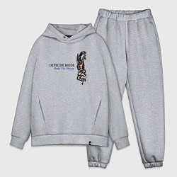 Мужской костюм оверсайз Depeche Mode - Shake The Disease, цвет: меланж