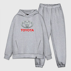 Мужской костюм оверсайз Toyota sport auto brend, цвет: меланж