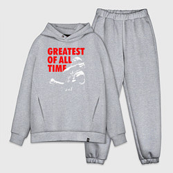 Мужской костюм оверсайз Jordan greatest of all time, цвет: меланж