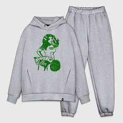 Мужской костюм оверсайз Go Celtics, цвет: меланж