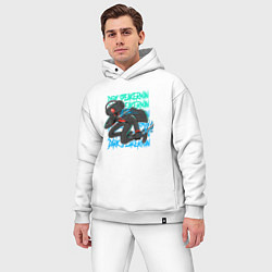 Мужской костюм оверсайз Dark Speakerman, цвет: белый — фото 2