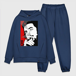 Мужской костюм оверсайз Эрнесто Че - Гевара, цвет: тёмно-синий