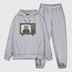 Мужской костюм оверсайз Котоновости