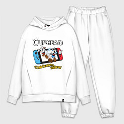 Мужской костюм оверсайз Switch cuphead, цвет: белый