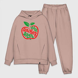 Мужской костюм оверсайз Самый лучший учитель на свете