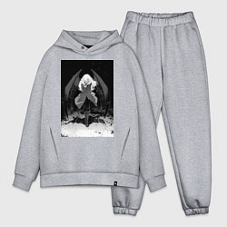 Мужской костюм оверсайз О моём перерождении в слизь Римуру Темпест с крыль, цвет: меланж