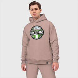 Мужской костюм оверсайз Nigeria, цвет: пыльно-розовый — фото 2