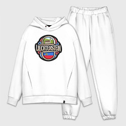 Мужской костюм оверсайз Лихтенштейн, цвет: белый