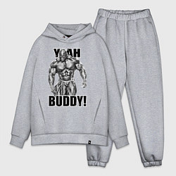 Мужской костюм оверсайз Ronnie Coleman- yeah buddy, цвет: меланж