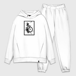 Мужской костюм оверсайз Велосипед в стиле гранж