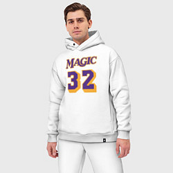 Мужской костюм оверсайз Magic 32, цвет: белый — фото 2