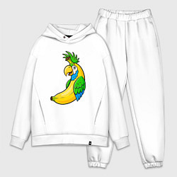 Мужской костюм оверсайз Банановый попугай