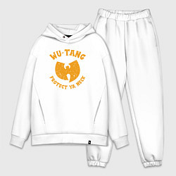 Мужской костюм оверсайз Wu-Tang protect ya neck, цвет: белый