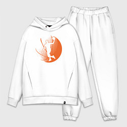 Мужской костюм оверсайз Baller, цвет: белый