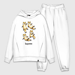 Мужской костюм оверсайз Ленивые еноты