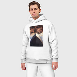 Мужской костюм оверсайз Титаник любви, цвет: белый — фото 2