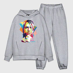 Мужской костюм оверсайз Kurt Cobain: Colors, цвет: меланж