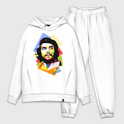 Мужской костюм оверсайз Che Guevara Art, цвет: белый