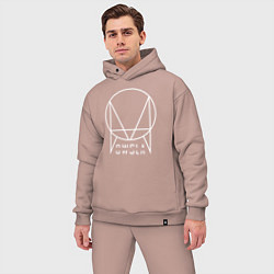 Мужской костюм оверсайз OWSLA, цвет: пыльно-розовый — фото 2