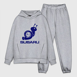 Мужской костюм оверсайз Subaru, цвет: меланж