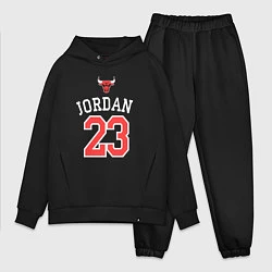 Мужской костюм оверсайз Jordan 23, цвет: черный