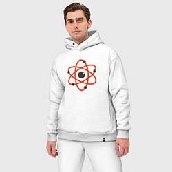 Мужской костюм оверсайз Atomic Heart: Nuclear, цвет: белый — фото 2