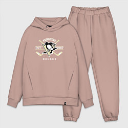 Мужской костюм оверсайз Pittsburgh Penguins: Est.1967