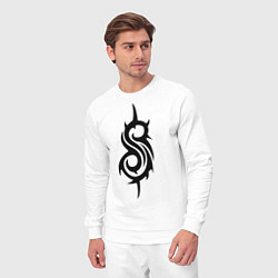 Костюм хлопковый мужской Slipknot, цвет: белый — фото 2