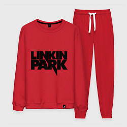 Костюм хлопковый мужской Linkin Park, цвет: красный