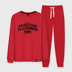 Костюм хлопковый мужской Princeton Plainsboro, цвет: красный