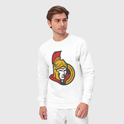 Костюм хлопковый мужской Ottawa Senators, цвет: белый — фото 2