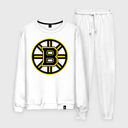 Костюм хлопковый мужской Boston Bruins, цвет: белый