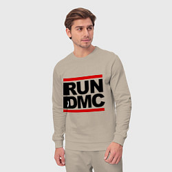 Костюм хлопковый мужской Run DMC, цвет: миндальный — фото 2